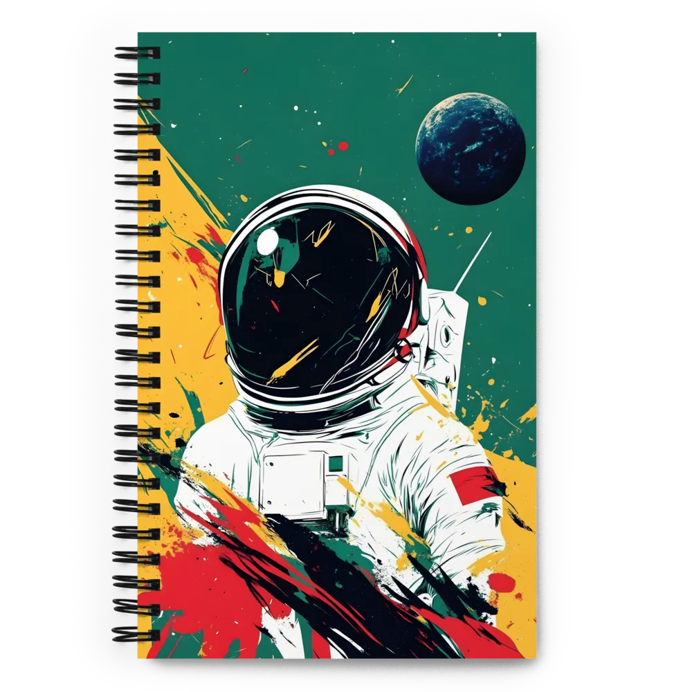 Galactic Explorer: A Modern Odyssey | Spiral Notebook