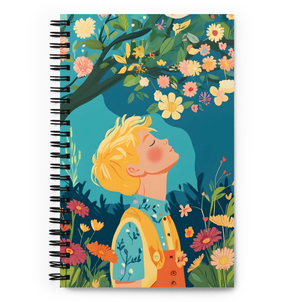 Reverie in Bloom | Spiral Notebook