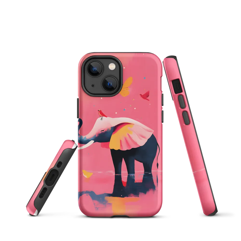 Whimsical Serenity: The Playful Elephant