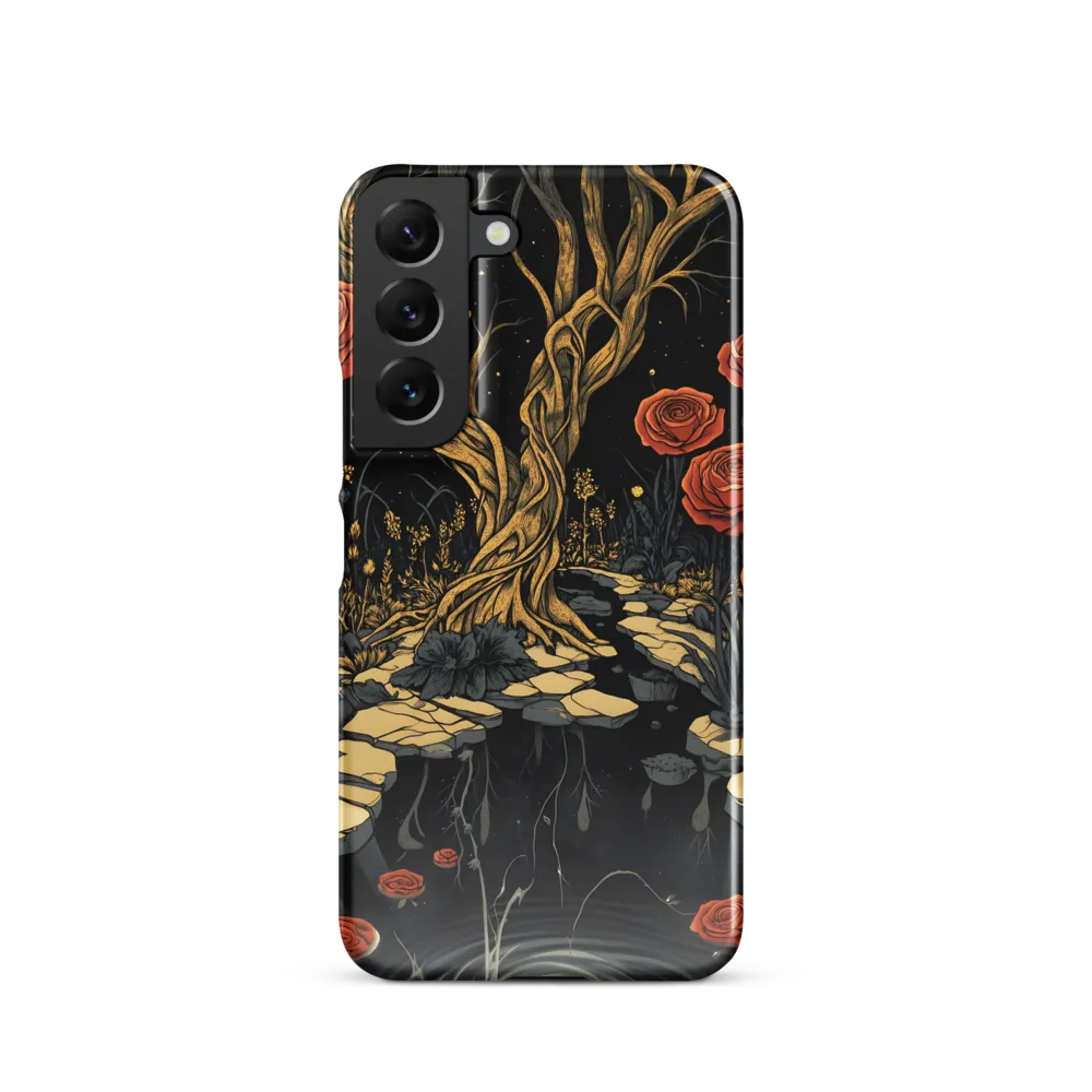 Whispers of the Enchanted Garden | Phone Case |  S22 | Snap Case | Glossy