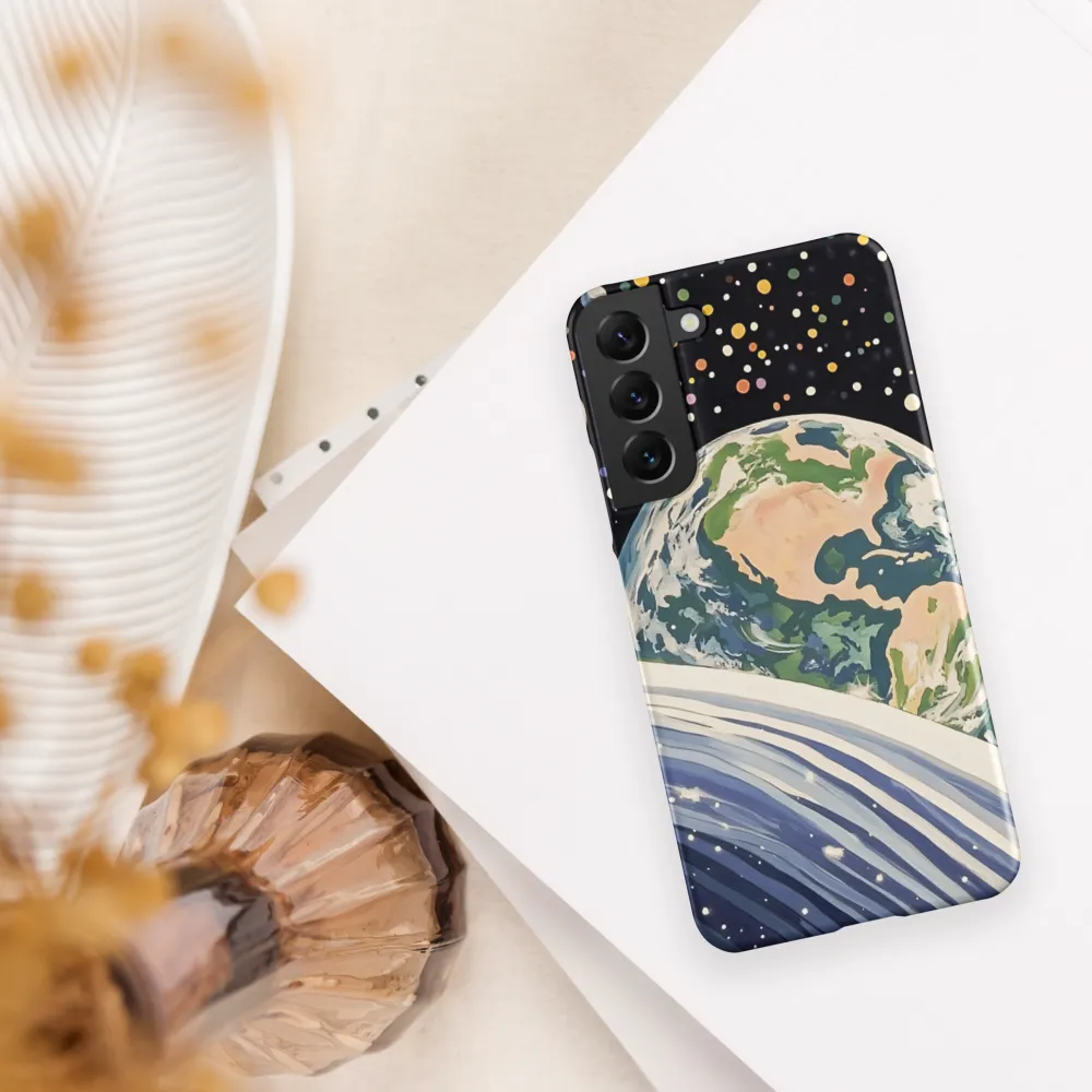 Celestial View: A Surreal Journey Through Space