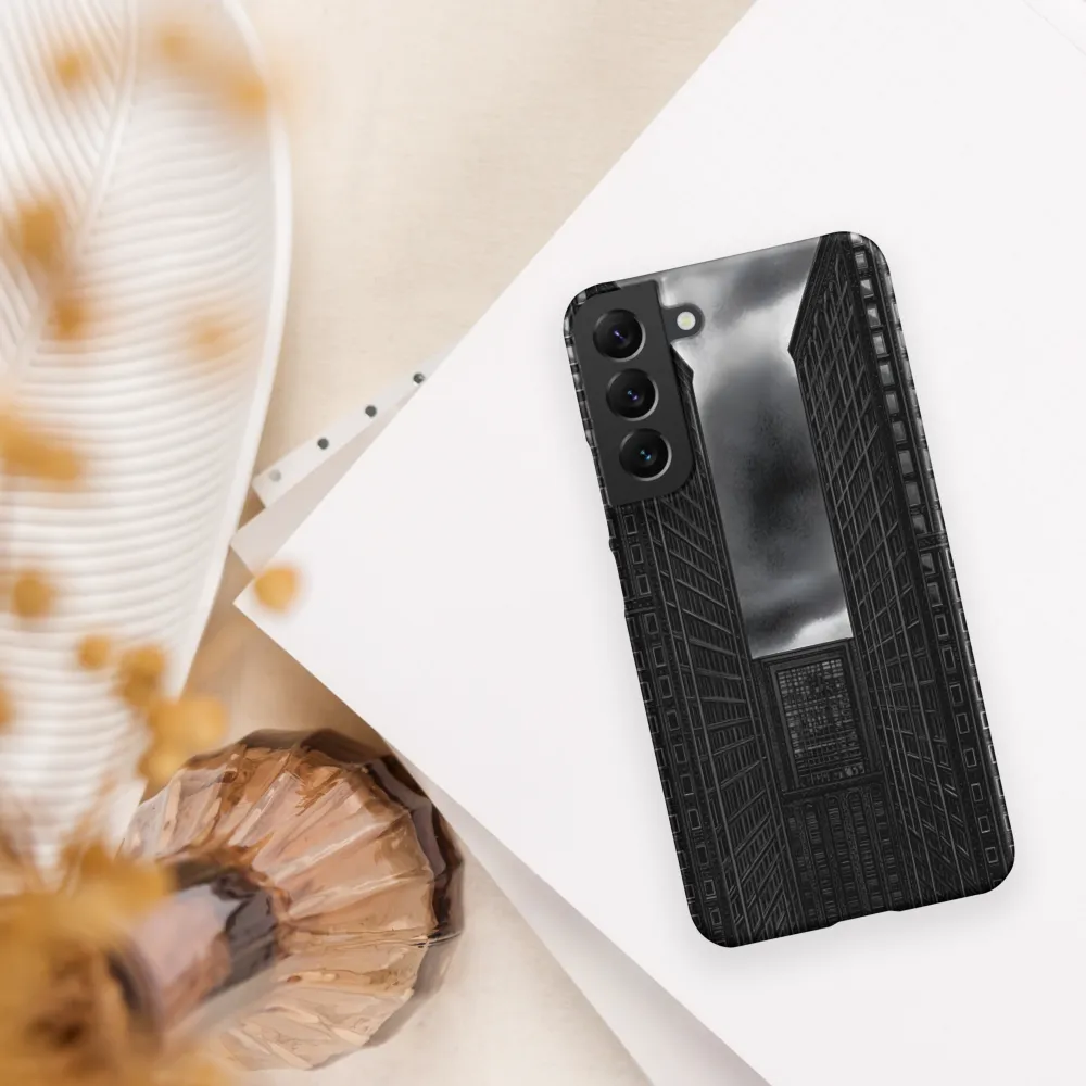 Between Towers: An Urban Reflection | Phone Case |  S22 Plus | Snap Case | Matte