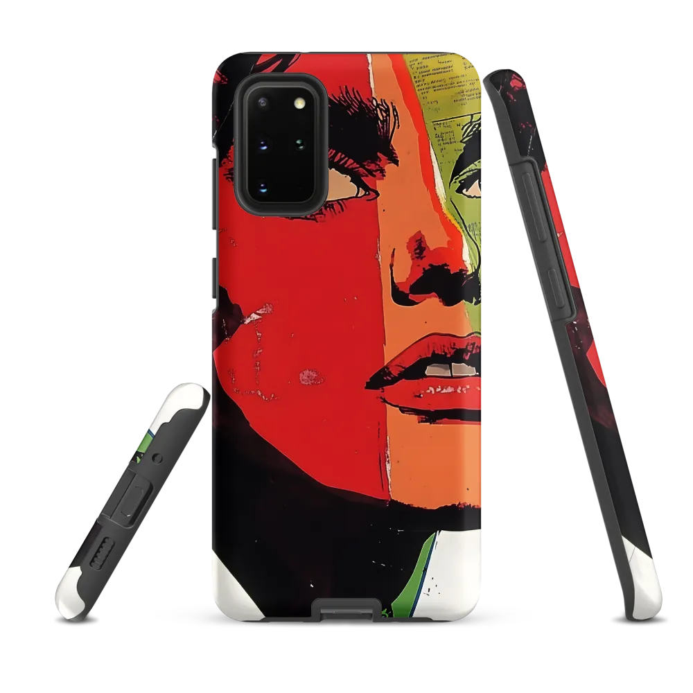Vibrant Expressions: A Pop Art Portrait
