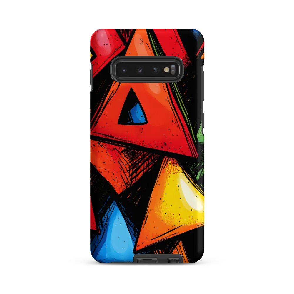 Vibrant Triangles in Abstract Harmony