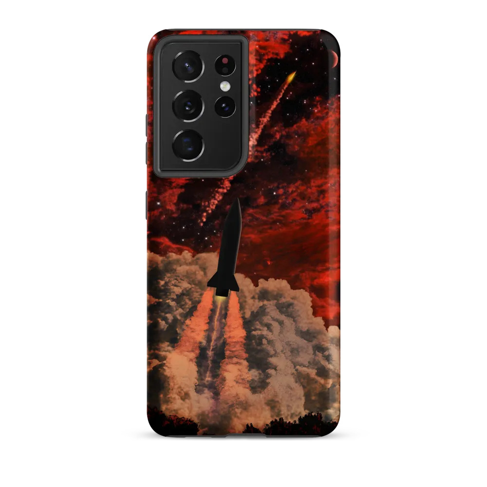 Ascent into the Cosmos | Phone Case |  S21 Ultra | Tough Case | Matte