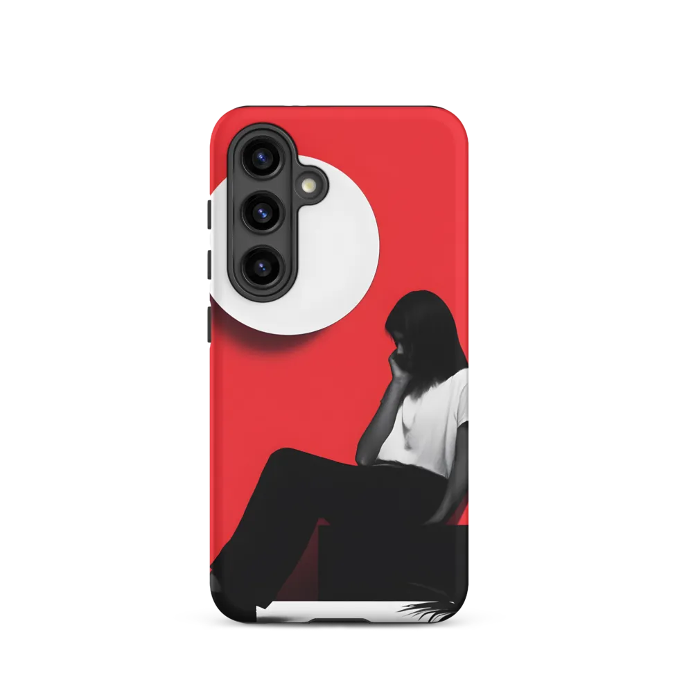 Contemplation in Red