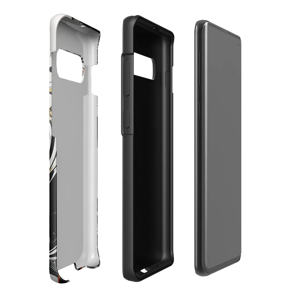 Contemplative Elegance | Phone Case |  S10 Plus | Tough Case | Glossy