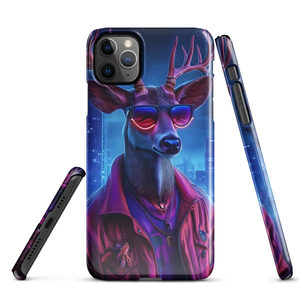 Urban Serenade: The Cool Deer | Phone Case |  11 Pro Max | Snap Case | Glossy