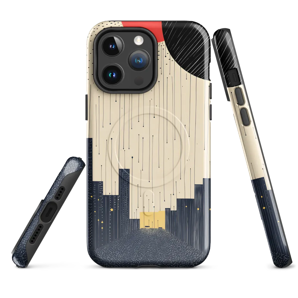 Whispers of the Urban Sky | Phone Case |  14 Pro Max | MagSafe® Tough Case | Glossy