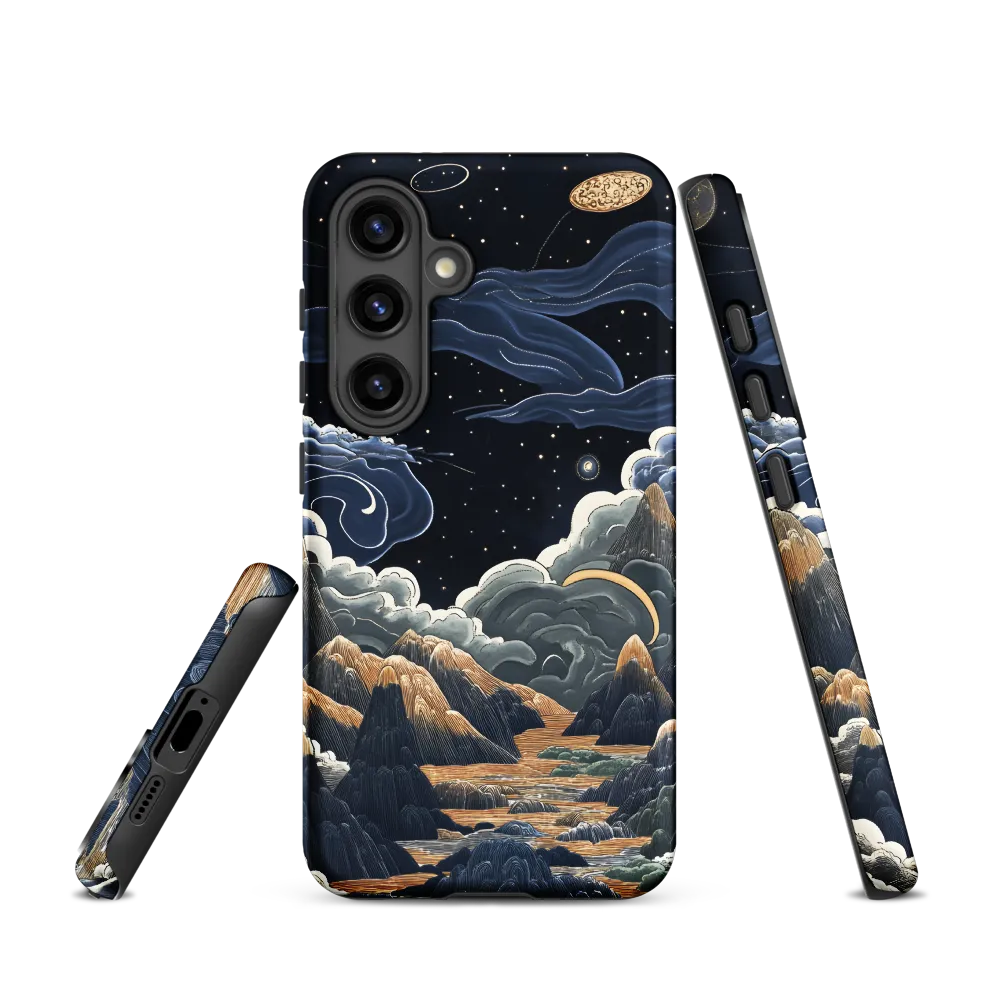 Celestial Harmony: Peaks and Planets