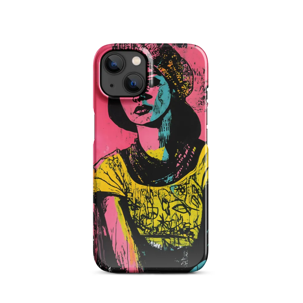 Urban Elegance: A Graffiti Portrait