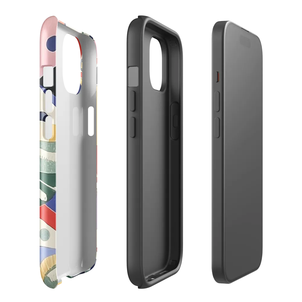 Dynamic Mosaic Symmetry | Phone Case |  15 | Tough Case | Glossy