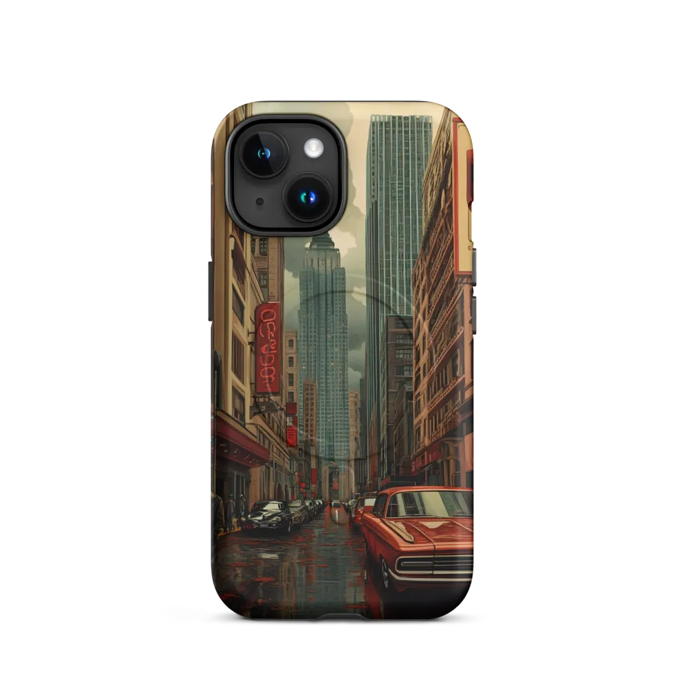 Nostalgic Cityscape: Reflections of a Forgotten Era