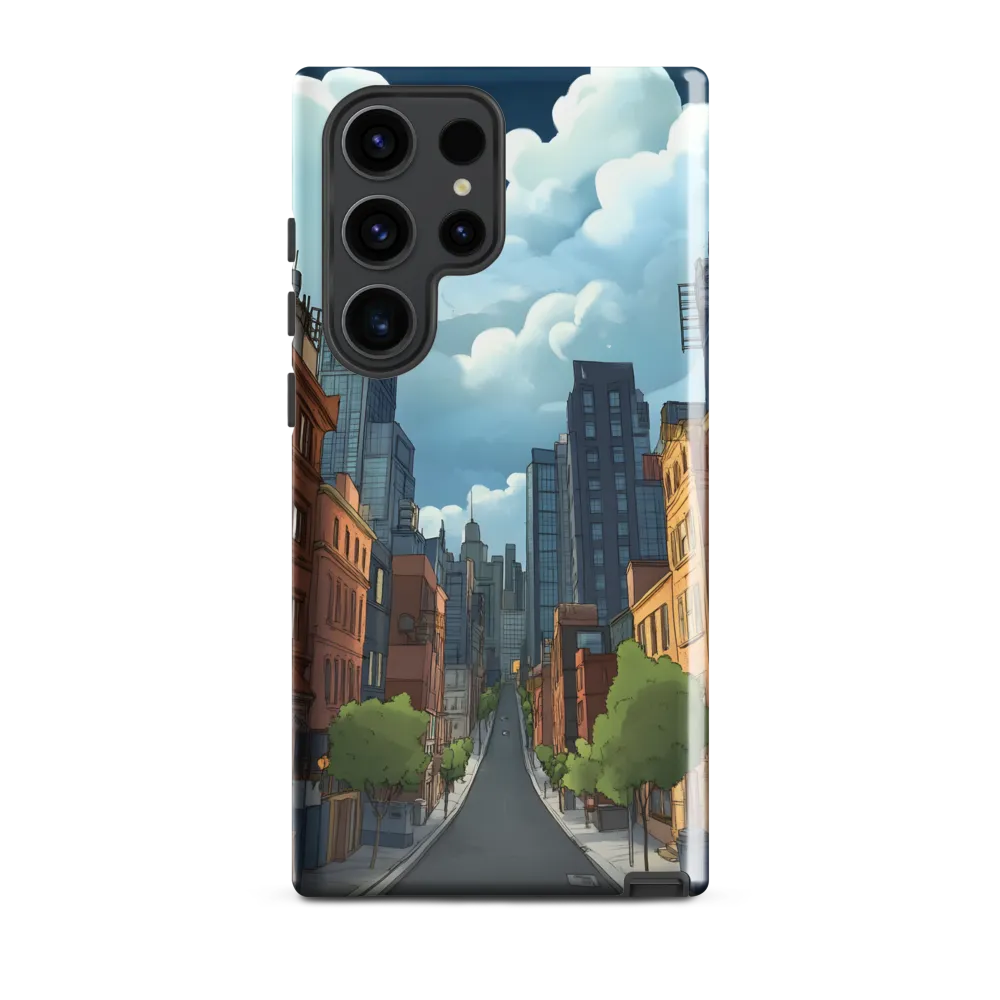 Urban Serenity: A Digital Cityscape