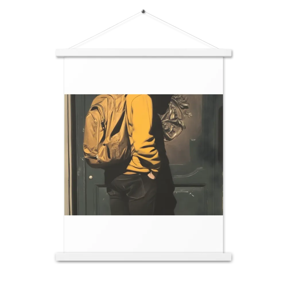 Silent Reflection | Poster With White Wood Hanger | 18″×24″