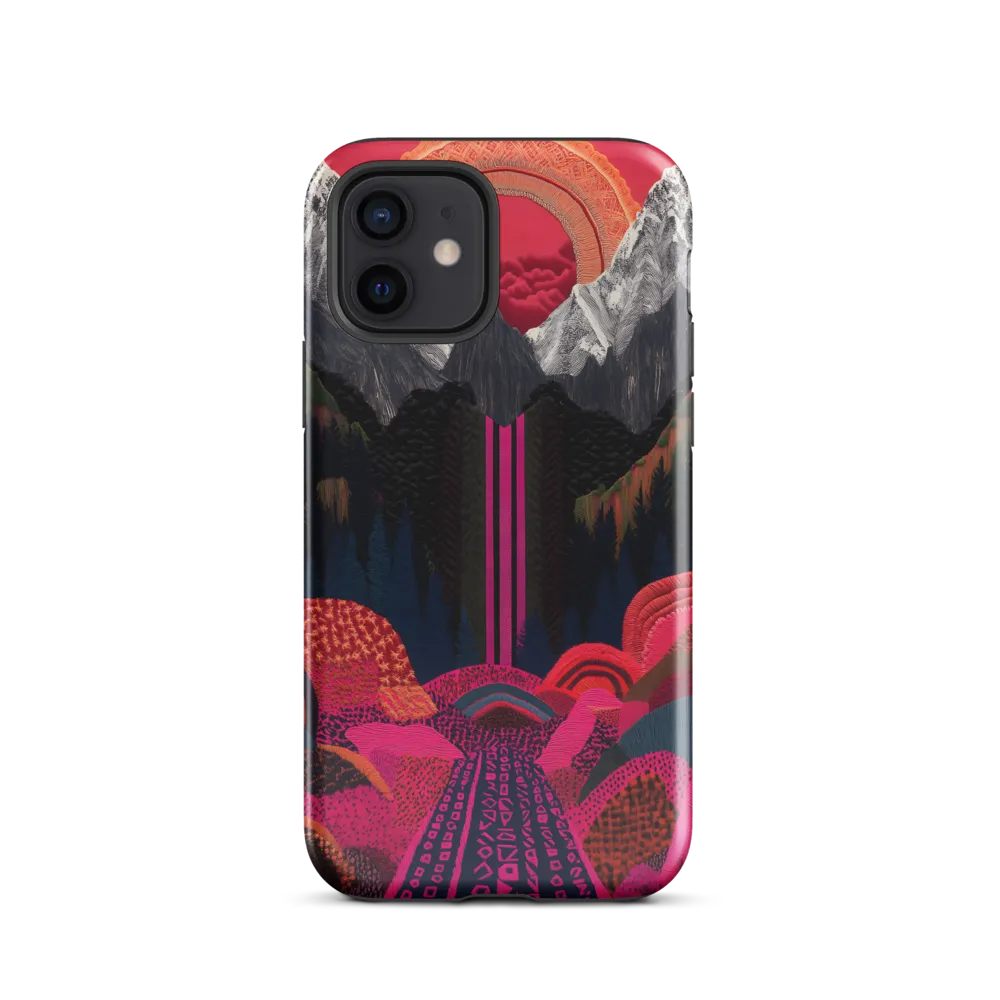 Ethereal Cascade: A Surreal Landscape