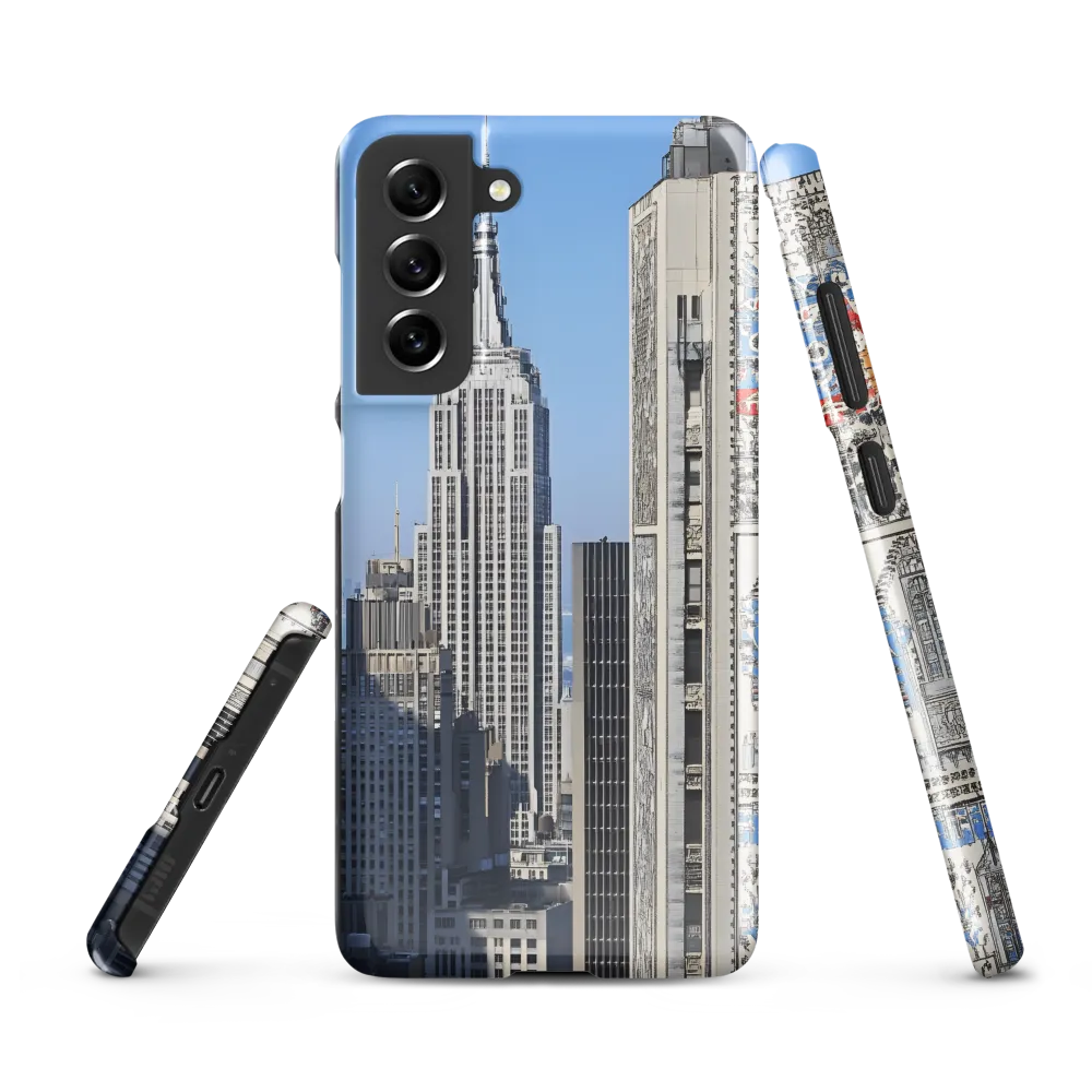 Urban Elegance: New York's Iconic Skyline | Phone Case |  S21 FE | Snap Case | Glossy