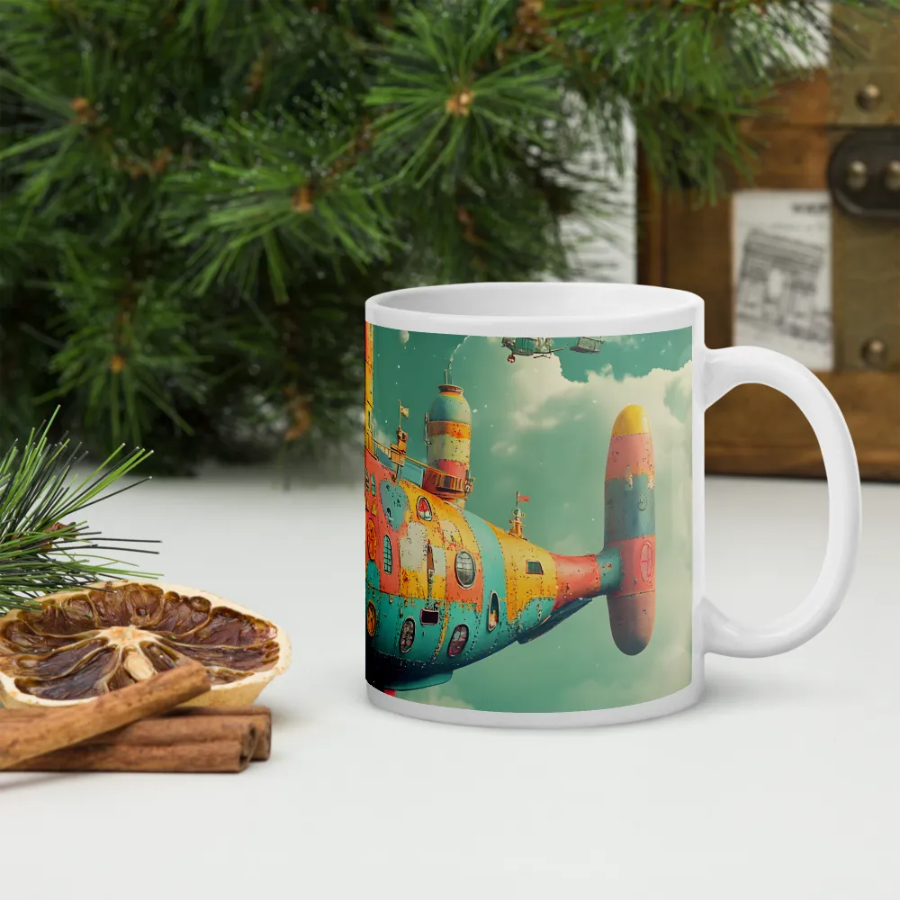 Submerged Dreams: A Whimsical Voyage | Mugs | Multiple Sizes & Colors