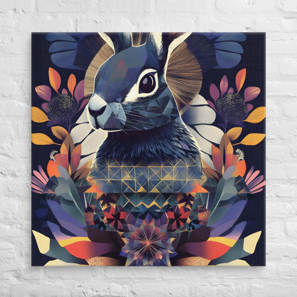 Ethereal Bunny: A Geometric Wonderland