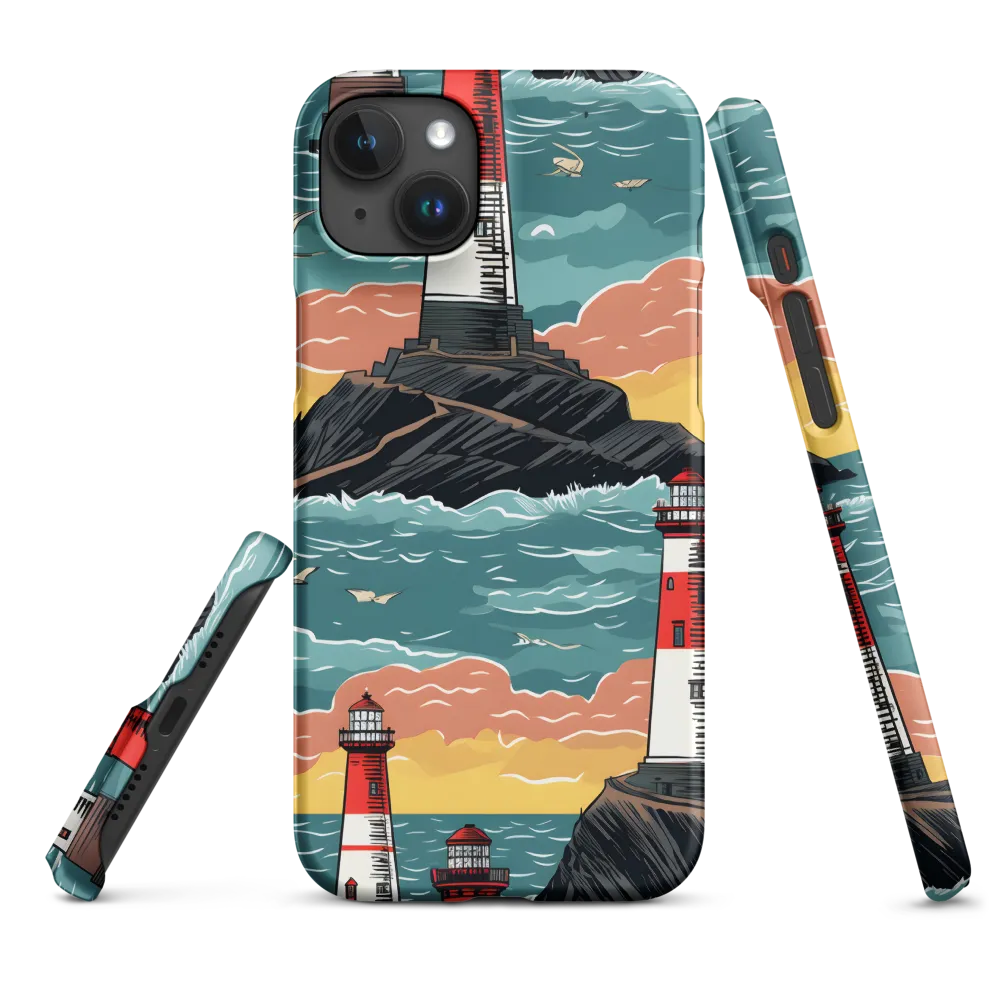 Lighthouses in a Whimsical Ocean