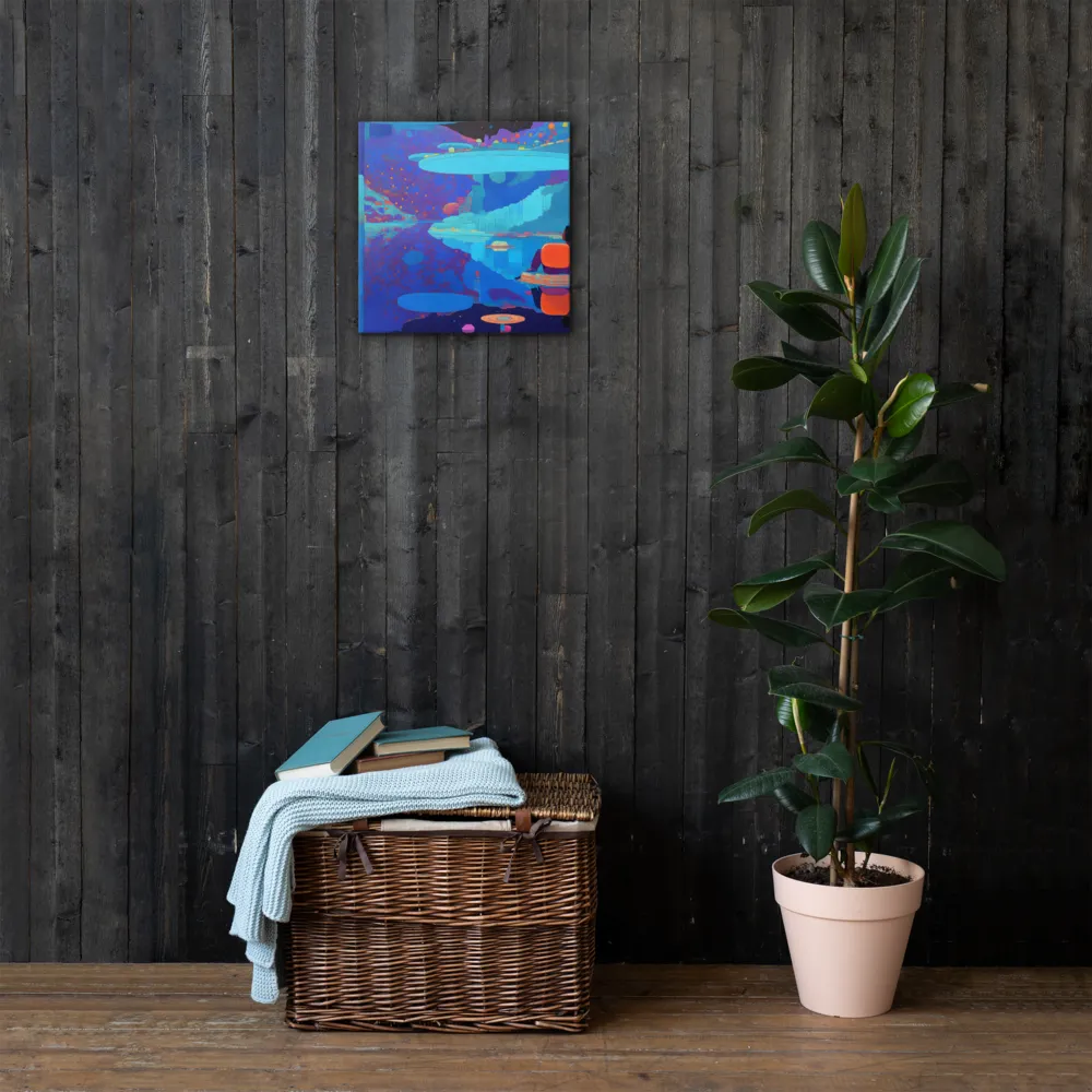 Reflections of Serenity | Thin Canvas | 16″×16″