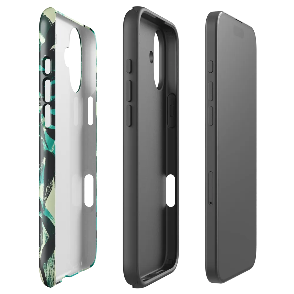 Curious Giraffe in Lush Greenery | Phone Case |  16 Plus | Tough Case | Glossy