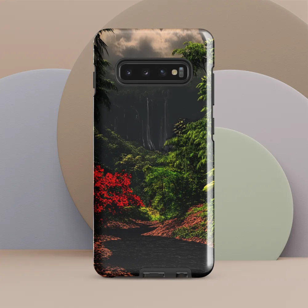 Tranquil Wilderness: A Serene Journey | Phone Case |  S10 Plus | Tough Case | Glossy