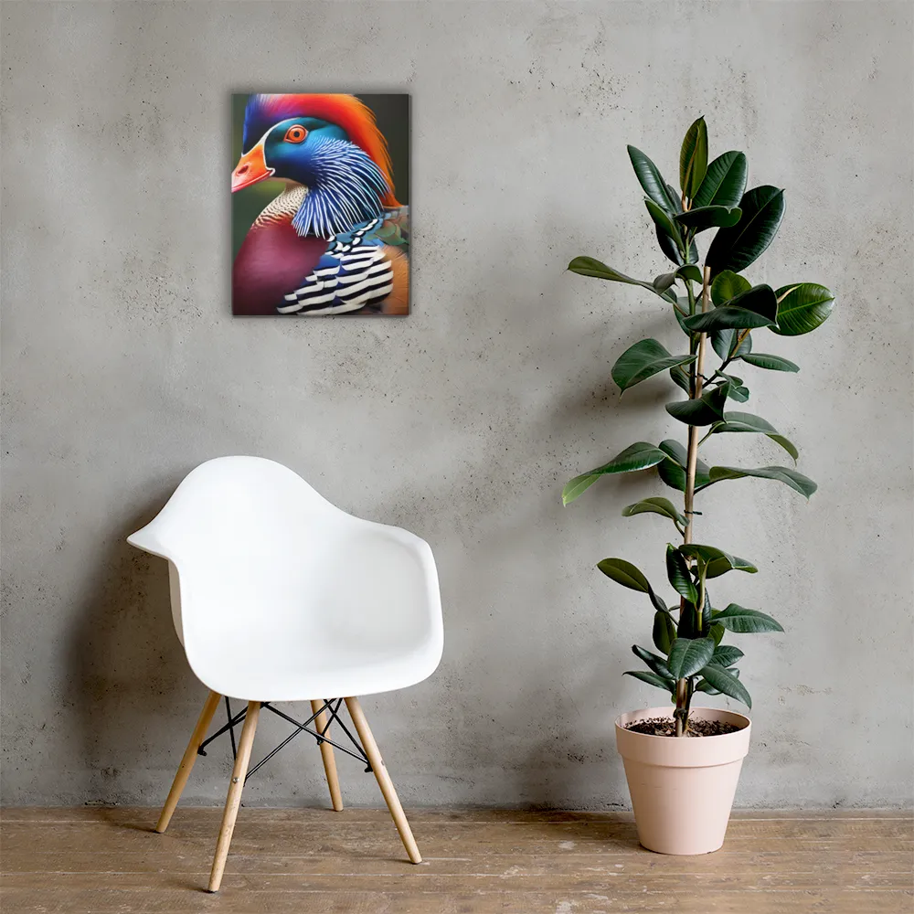 The Majestic Mandarin | Canvas | 16″×20″
