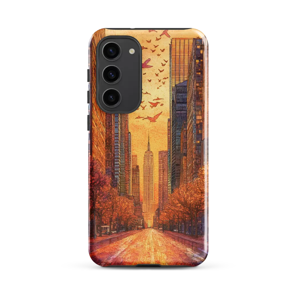 Urban Serenity at Dusk