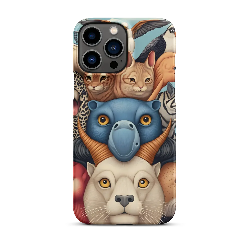 Harmonious Echoes of Wildlife | Phone Case |  13 Pro Max | Snap Case | Matte