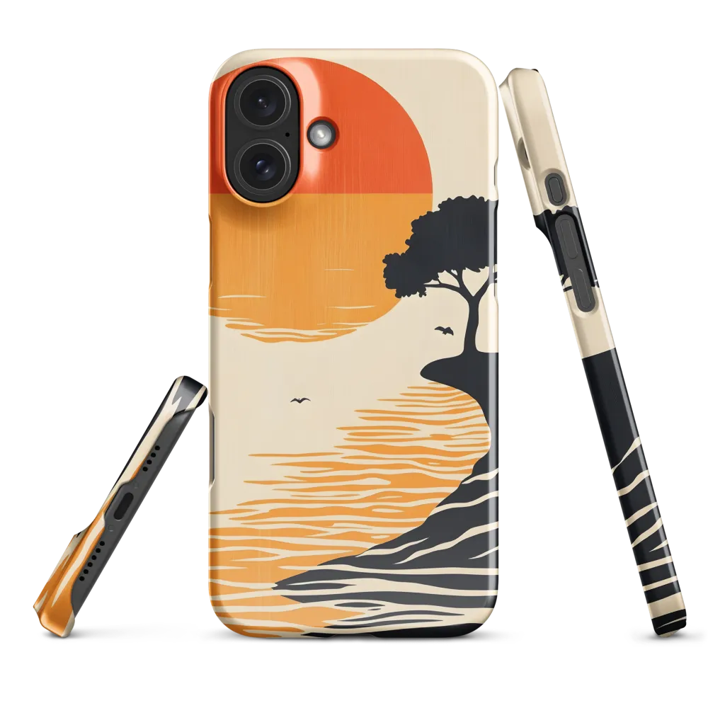 Serene Sunset | Phone Case |  16 Plus | Snap Case | Glossy