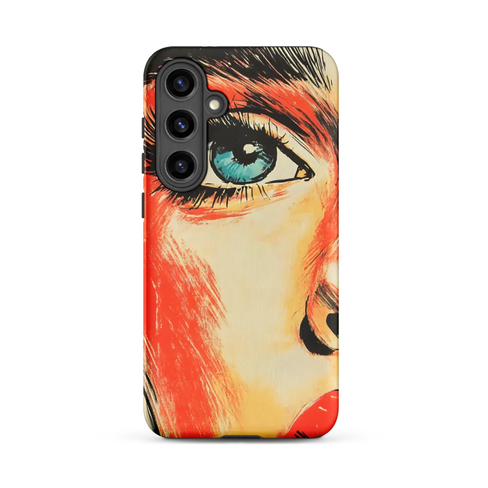 Intense Gaze: A Pop Art Portrait