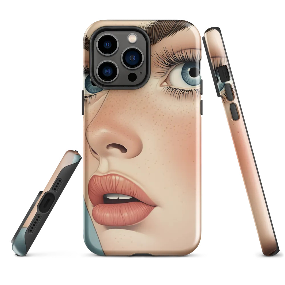 Whispers of Serenity | Phone Case |  14 Pro Max | Tough Case | Glossy