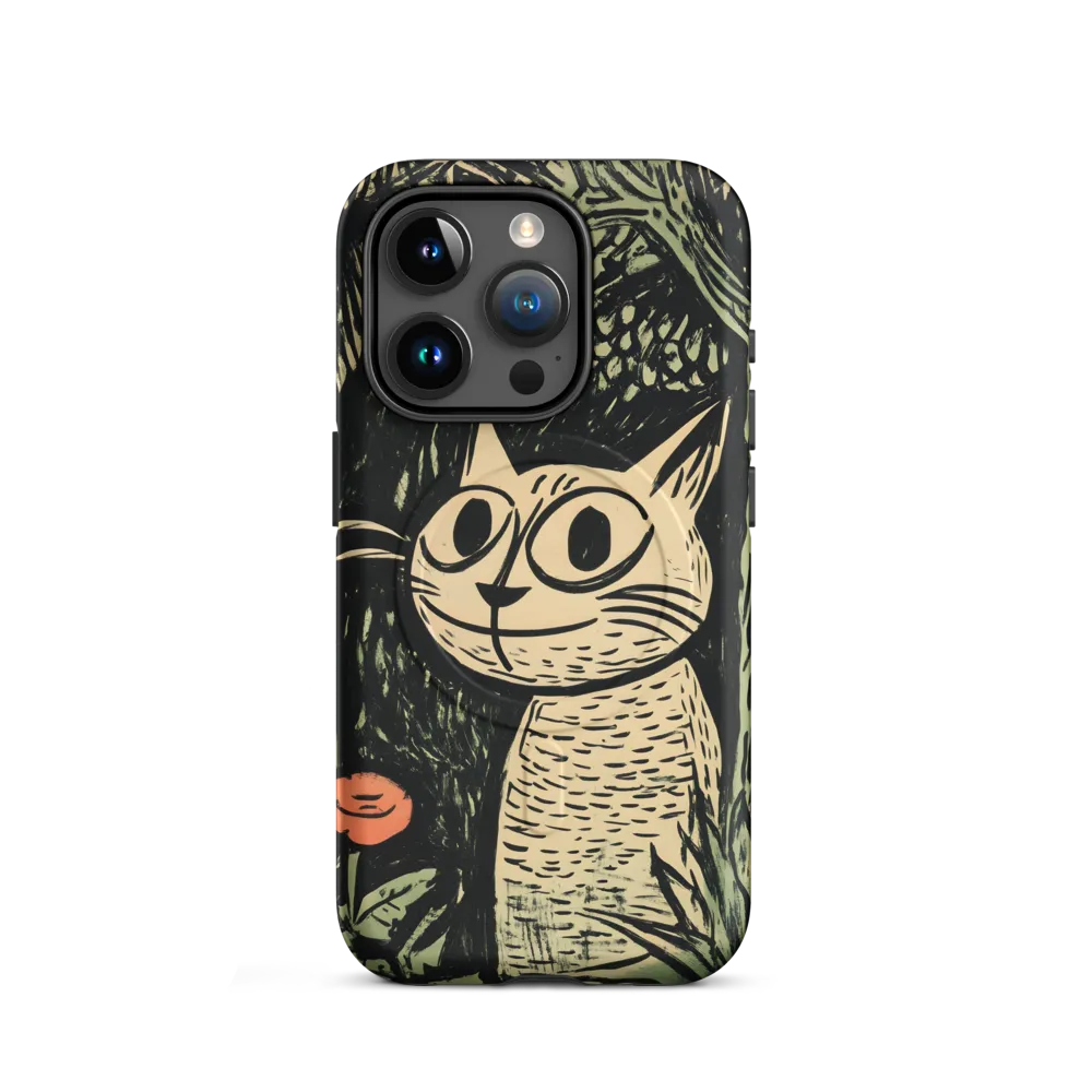 Whimsical Cat in the Forest