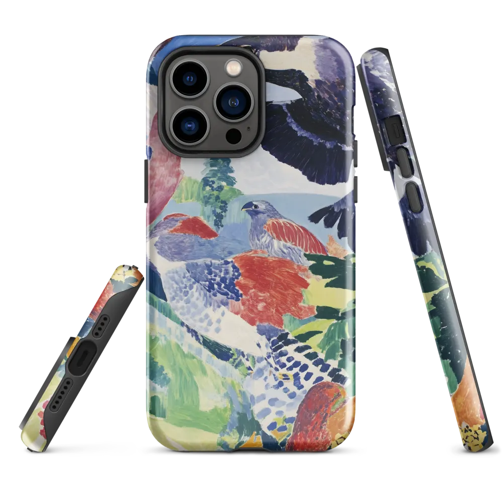 Symphony of Birds | Phone Case |  14 Pro Max | Tough Case | Glossy