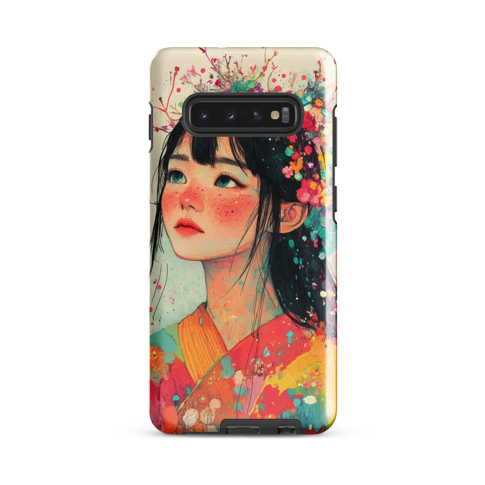 Whispers of Blossoms | Phone Case |  S10 Plus | Tough Case | Glossy