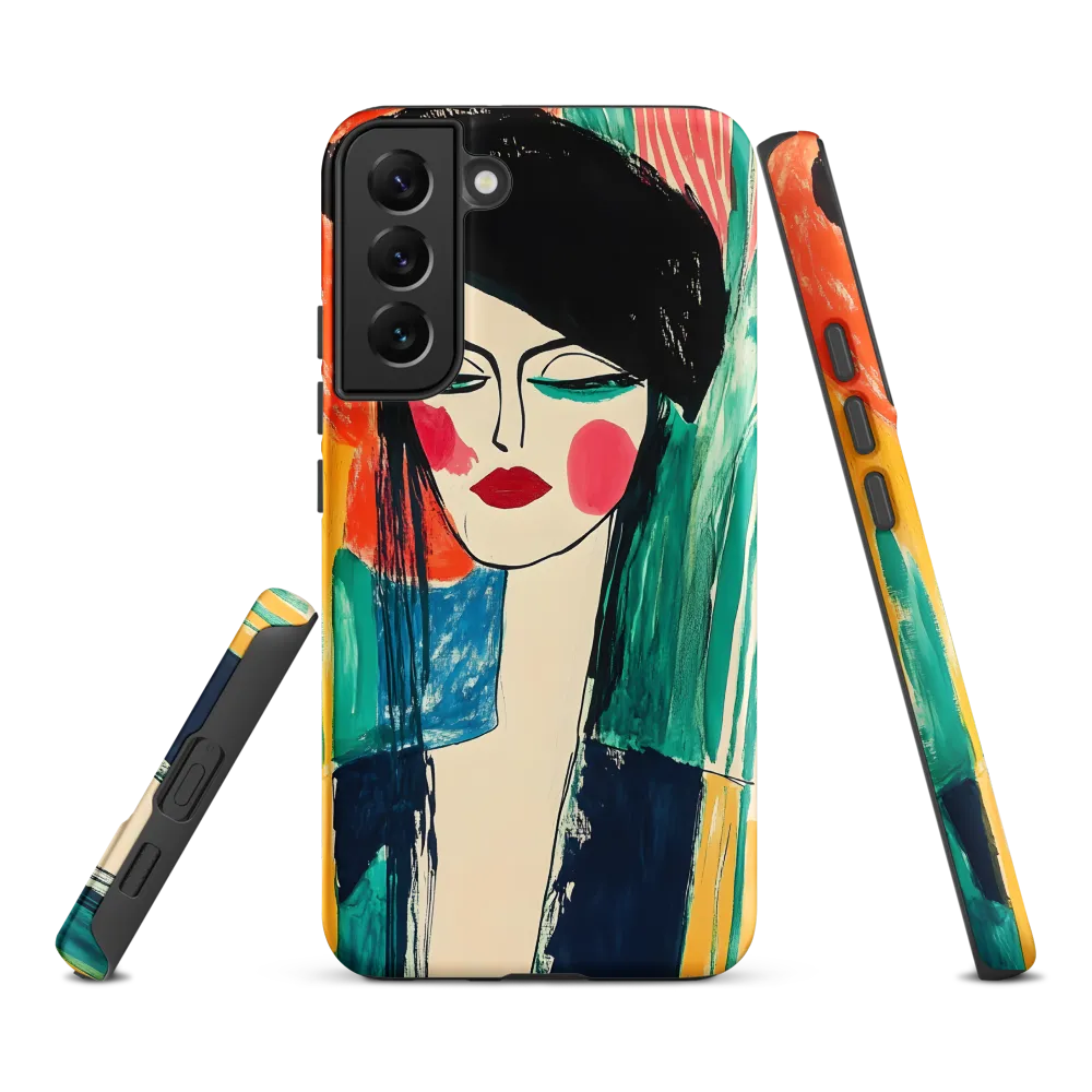 Portrait of Confidence | Phone Case |  S22 Plus | Tough Case | Matte