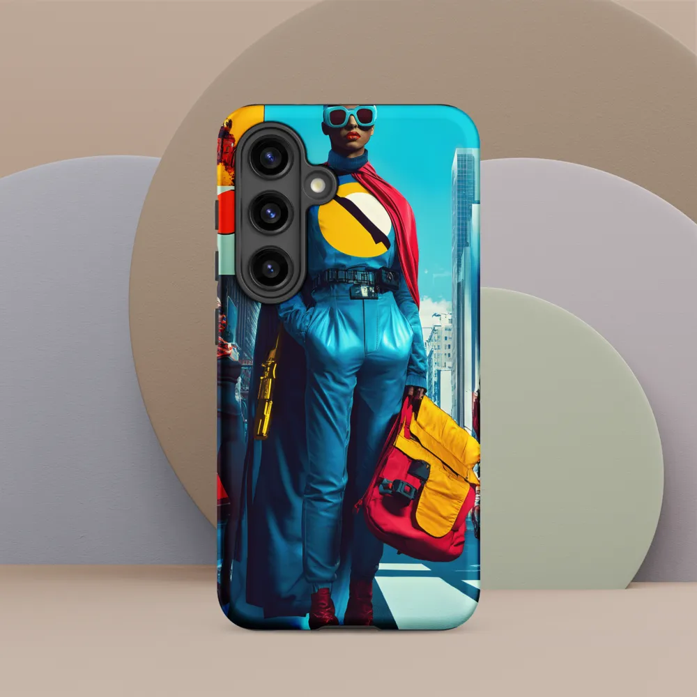 Urban Power: A Superhero's Stance