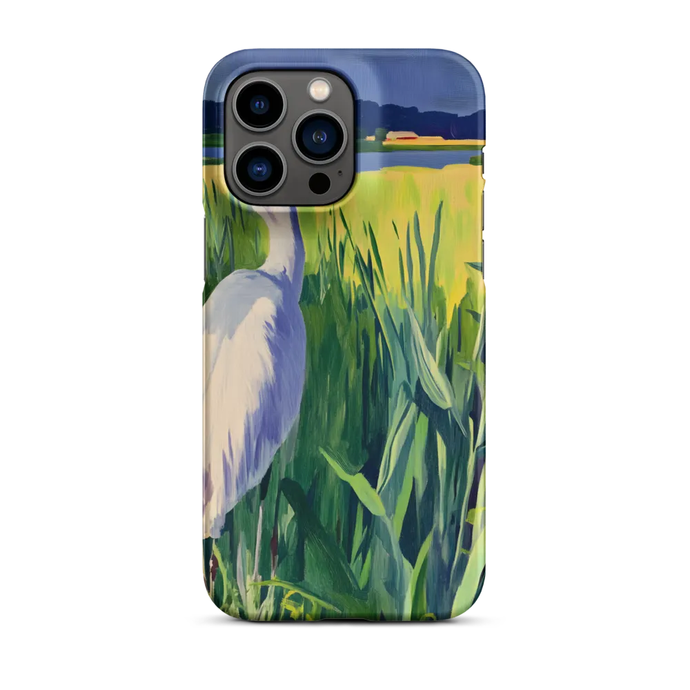 Graceful Presence: The Heron in the Meadow