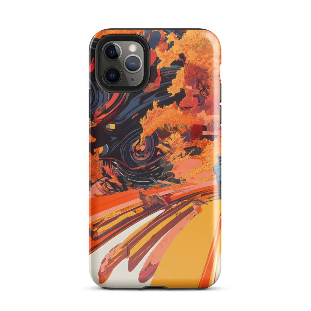 Journey Through a Surreal Landscape | Phone Case |  11 Pro Max | Tough Case | Glossy