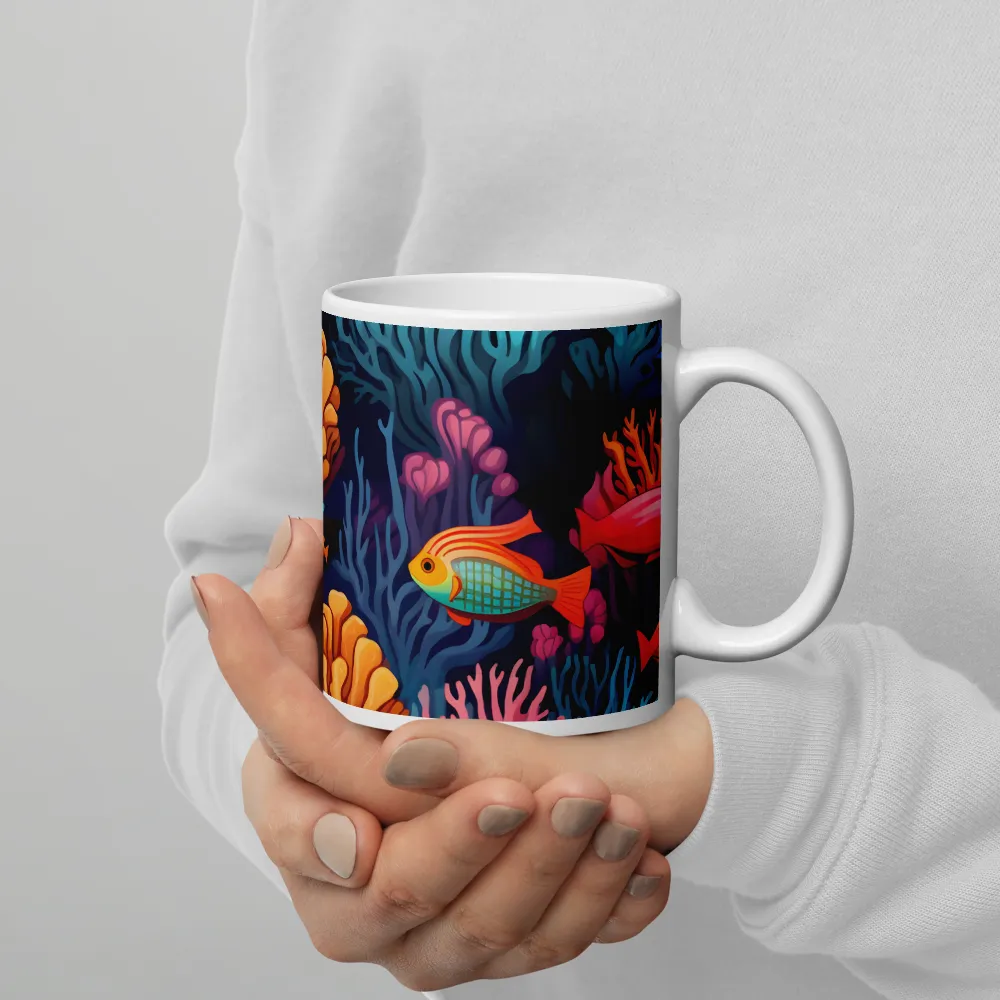 Underwater Harmony: A Coral Reef Wonderland | Mugs | Multiple Sizes & Colors