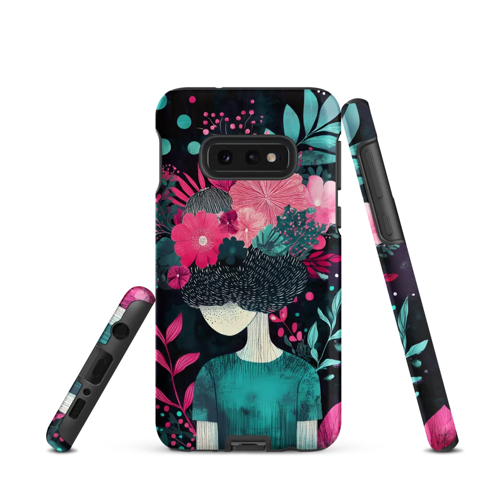 Floral Harmony: A Portrait of Serenity