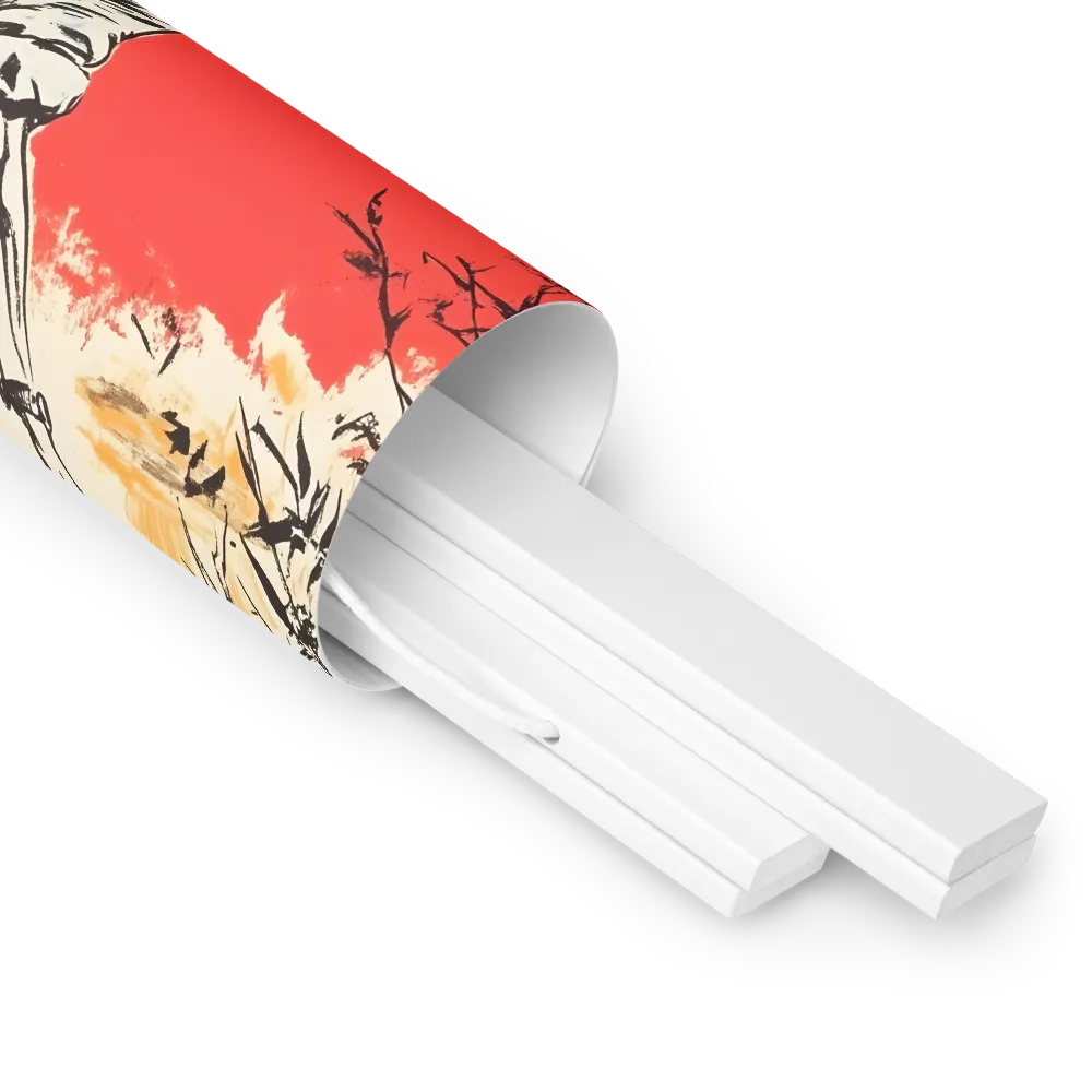 Journey Beyond the Horizon | Poster With White Wood Hanger | 10″×10″
