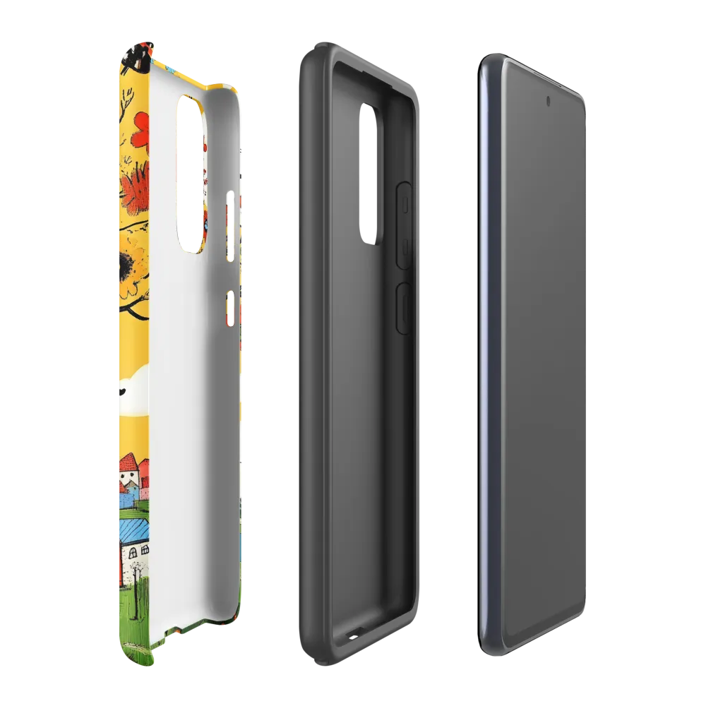 Whimsical Blooms of Life | Phone Case |  S20 FE | Tough Case | Matte