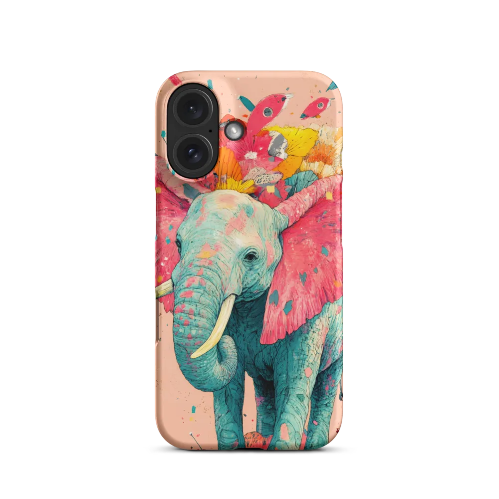 Whimsical Elegance: The Floral Elephant