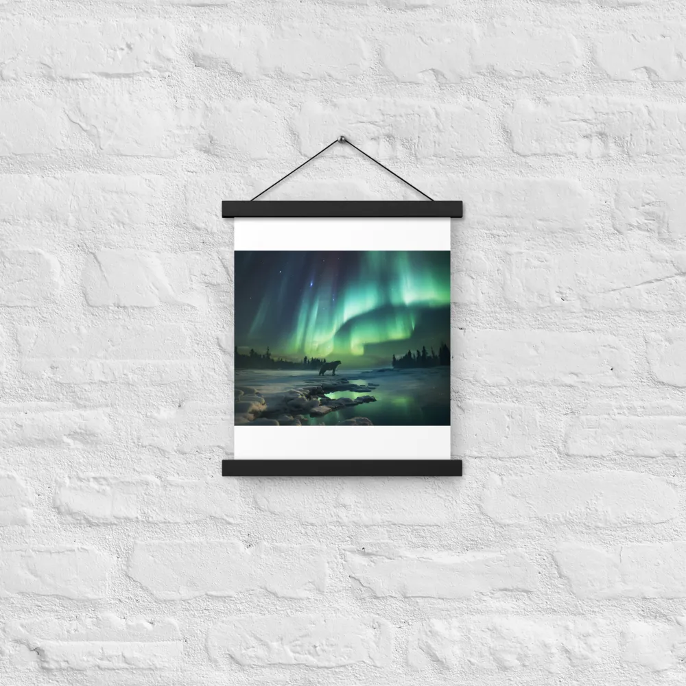 Auroral Guardianship | Poster With Black Wood Hanger | 11″×14″