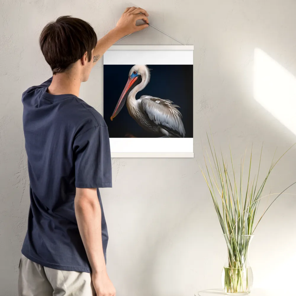 Majestic Pelican Portrait