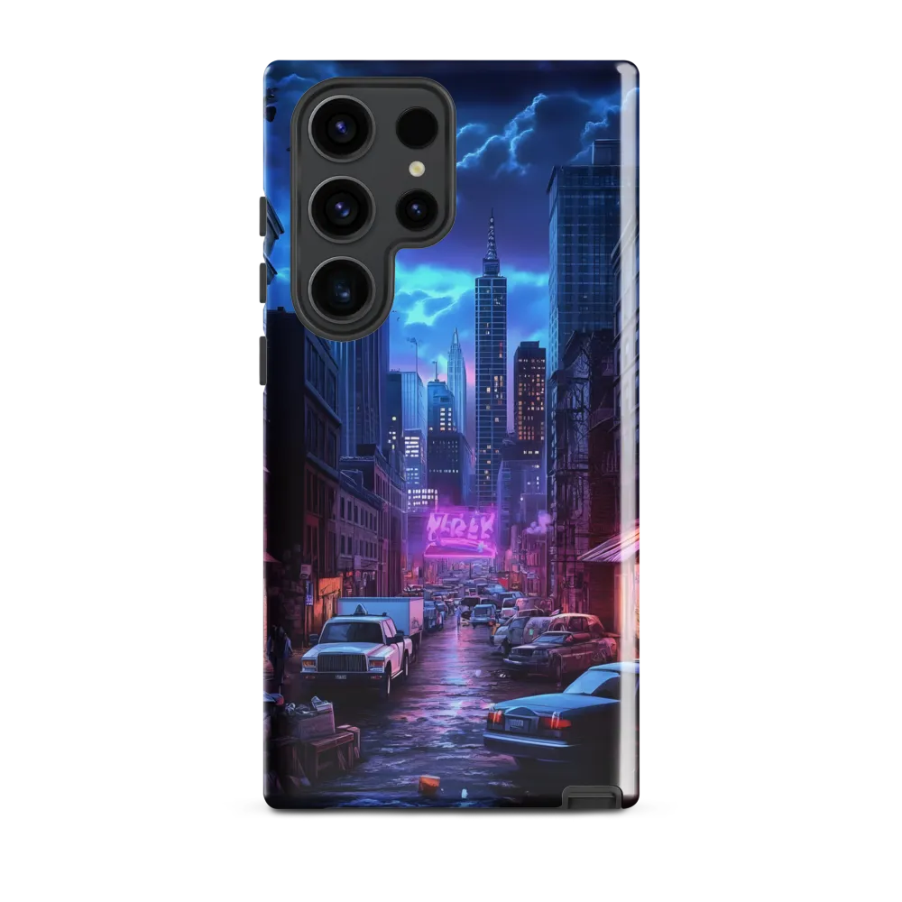 Urban Mystique: A Cyberpunk Night