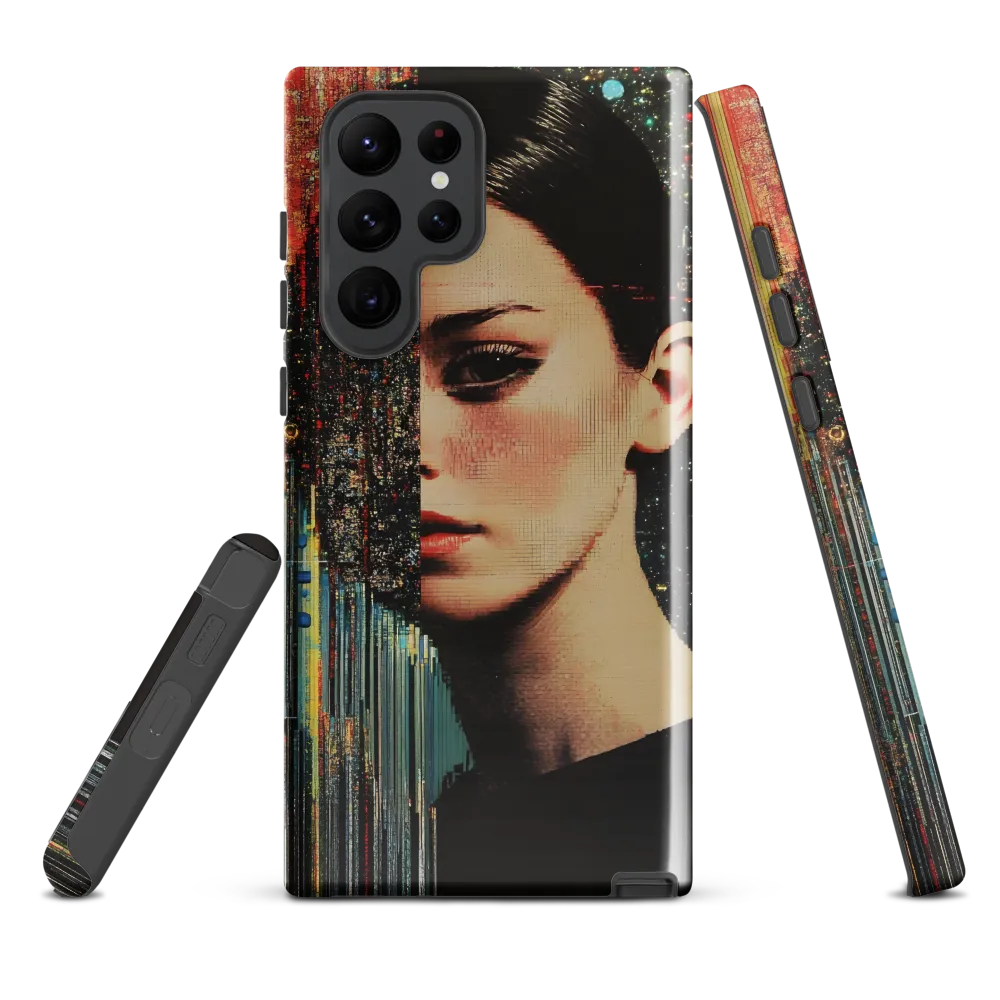 Half-Light: Glitched Portrait