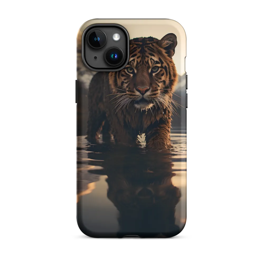 Majestic Reflection: The Tiger's Domain
